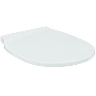 Ideal Standard Connect Air closetzitting met deksel wit/RVS E036701