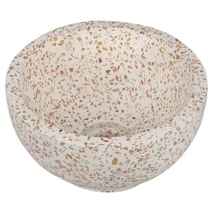 Differnz River waskom - 23x23x12cm - terrazzo beige 36.102.28