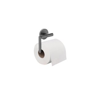 Wiesbaden Alonzo toiletrolhouder zonder klep mat zwart 28.8021