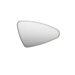 INK SP22 Spiegel - 120x4x70cm - organisch - in stalen kader - rechts aluminium koper geborsteld 8409224