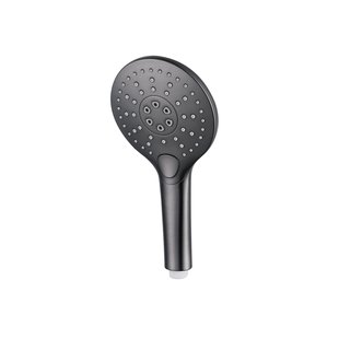 Fortifura Calvi Handdouche - ø12cm - rond - 3 standen - Geborsteld Gunmetal PVD SW799451