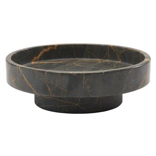 Aquanova Porto Schaal op voet Large Black PORPTL-09