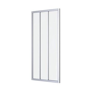 Nemo Start Profi schuifdeur - 76x195cm - inbouwmaat 76-80cm - helder veiligheidsglas 5mm LXT80G