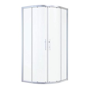 Nemo Start Profi douchecabine - 87x87x195cm - kwartrond - helder veiligheidsglas 5mm - chroom LXF90G