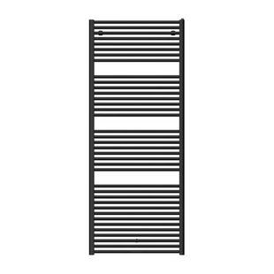 Nemo Spring Toronto handdoekradiator - 185x75cm - 1262 watt - mat zwart ECE075BK1VM06NNN01