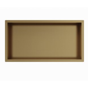 Fortifura Galeria Inbouwnis - 30x60x10cm - Geborsteld Messing PVD (Goud)