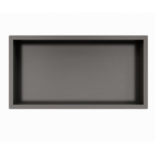 Fortifura Galeria Inbouwnis - 30x60x10cm - Geborsteld Gunmetal PVD