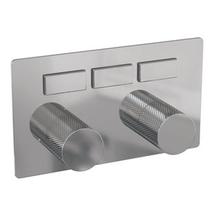 BRAUER Chrome Carving - 3 functies - inbouwthermostaat - drukknoppen - in/afbouwdelen - chroom 5-CE-158