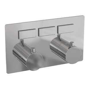 BRAUER Chrome Edition - 3 functies - inbouwthermostaat - drukknoppen - in/afbouwdelen - chroom 5-CE-156
