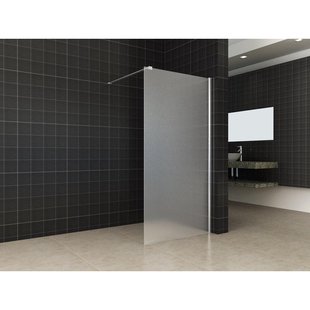 Wiesbaden Comfort inloopdouche 900 x 2000 x 10 mm nano melkglas/chroom 20.3972