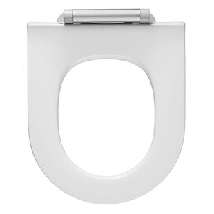 Pressalit Projecta d solid pro polygiene closetzitting softclose zonder deksel wit 1007011-dg4925