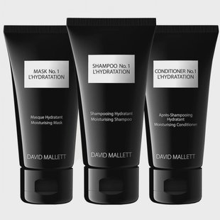 David Mallett Travel Kit Trio (50 ml x 3)