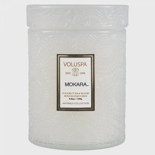 Voluspa Small Glass Jar Mokara 50h