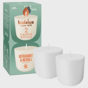 Bolsius cleanlight Refill - Bergamot & Neroli
