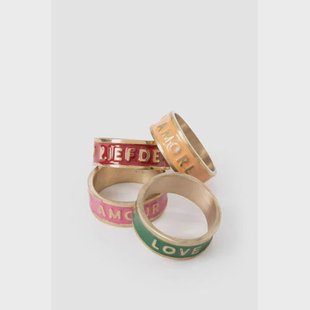 Sissy-Boy servetring (ø3 cm) (set van 4)