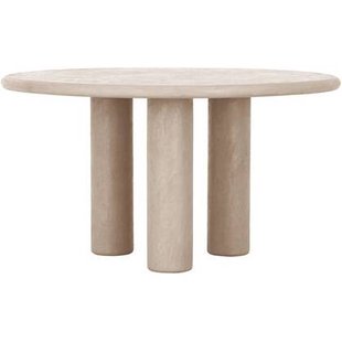 DTP Home Dining table Clio round 140 SAND,76xØ140 cm, mortex