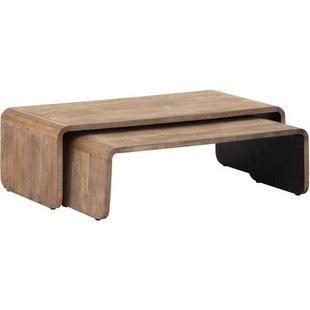 DTP Home Coffee table Evo,30x95x40 cm | 35x110x50 cm, recycled tea...