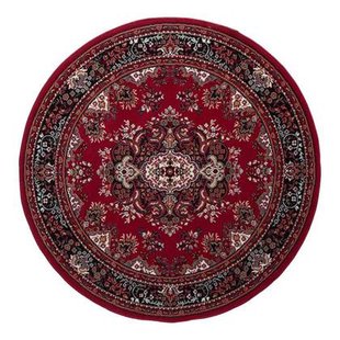 Interieur05 Rond Vintage vloerkleed Nain Perzisch Rood - 100 x 100 cm