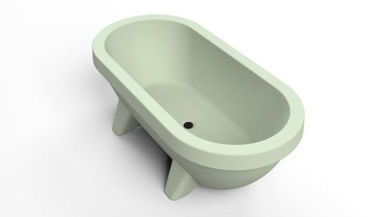 Gardentub Buitenbad 194x94x66 cm 350L Green