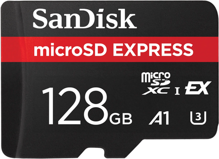 SanDisk MicroSD Express Card 128GB 480MB/s