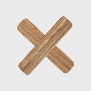 Nordwik Nordwik onderzetter 18 cm Acaciahout