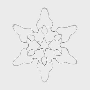 Nordwik Nordwik koekjesvorm sneeuwvlok Medium