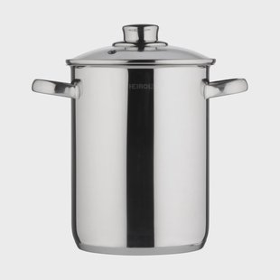 Heirol Heirol Steely aspergepan met inzet. 4 liter