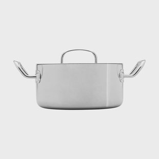 Heirol Heirol Steely Classic Triply kookpot met deksel 3 liter Roestvrij staal