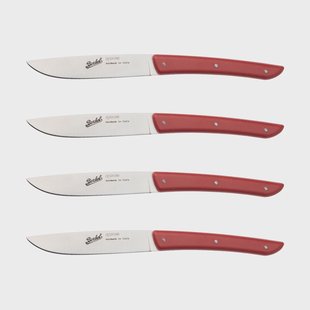 Berkel Color vleesmes 4-pack 11 cm Red