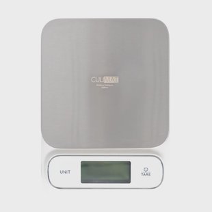 Culimat Digitale keukenweegschaal waterdicht Wit-zilver