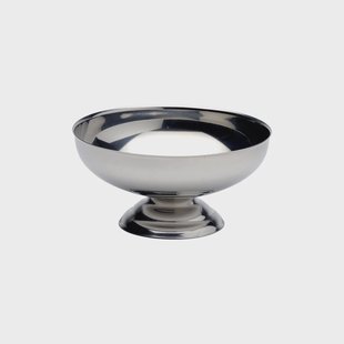 Eternum Eternum Italiaanse glasschaal Roestvrij staal