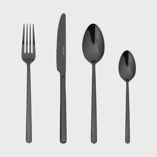 Eternum Eternum Nardo bestekset 16-delig Zwart