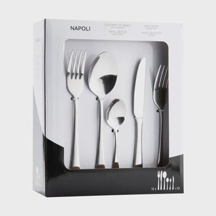 Eternum Eternum Napoli bestekset 72-delig Roestvrij staal