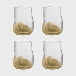 Bloomingville Ballard drinkglas 4-pack Natuur