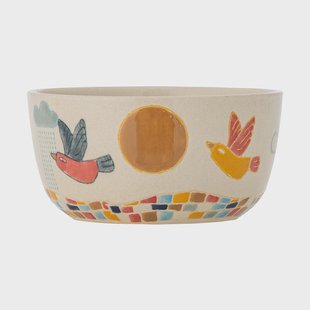 Bloomingville Colorine schaal Ø12 cm Natuur