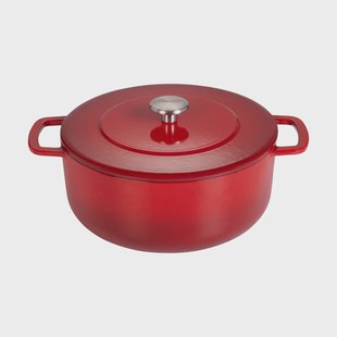 Combekk Combekk geëmailleerde gietijzeren braadpan Ø24 cm Cherry