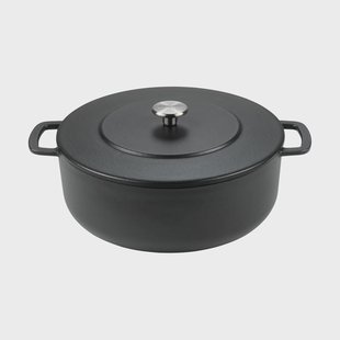 Combekk Combekk geëmailleerde gietijzeren braadpan Ø28 cm Black