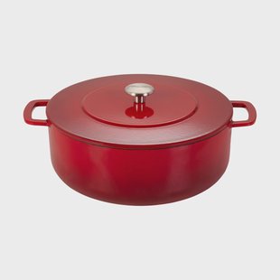 Combekk Combekk geëmailleerde gietijzeren braadpan Ø28 cm Cherry