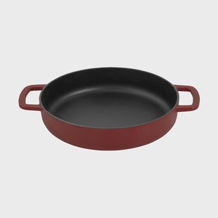 Combekk Combekk geëmailleerde gietijzeren koekenpan Ø24 cm Bordeaux