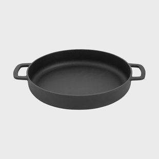 Combekk Combekk geëmailleerde gietijzeren koekenpan Ø28 cm Matt Black