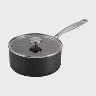 Combekk Combekk Element steelpan met deksel aluminium zwart Ø18 cm