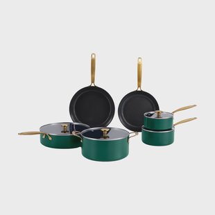 Combekk Combekk Element braad- & koekenpannenset 10-delig Holly Green
