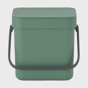 Brabantia Afvalemmer Sort & Go 3 L Fir Green