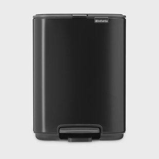 Brabantia Bo pedaalemmer 4 L Matt Black