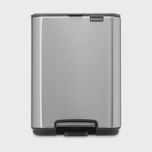 Brabantia Bo pedaalemmer 4 L Matt Steel Fingerprint Proof