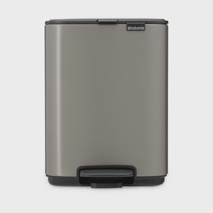 Brabantia Bo pedaalemmer 4 L Platinum
