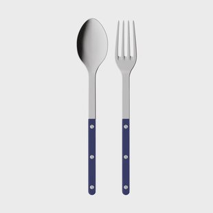 SABRE Paris Bistrot solid serveerbestek 2-delig Navy blue