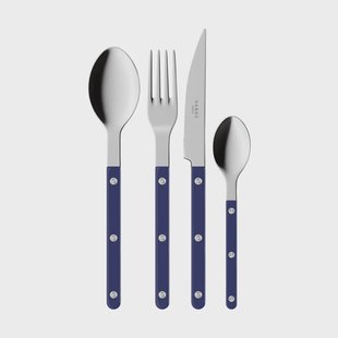 SABRE Paris Bistrot solid bestekset 4-delig Navy blue