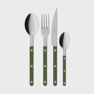 SABRE Paris Bistrot solid bestekset 4-delig Green