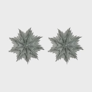 Watt & Veke Oslo adventsster Ø80 cm 2-pack - Grijs